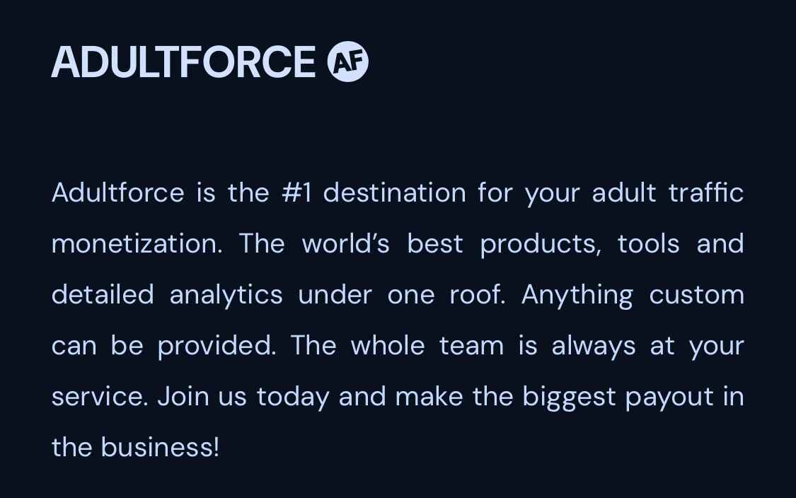 Read more about the article AdultForce Review: An In-depth Review Of The Affiliate Program + Common Pitfalls To Avoid